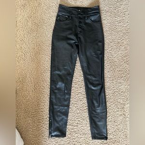 Kankan faux leather pants